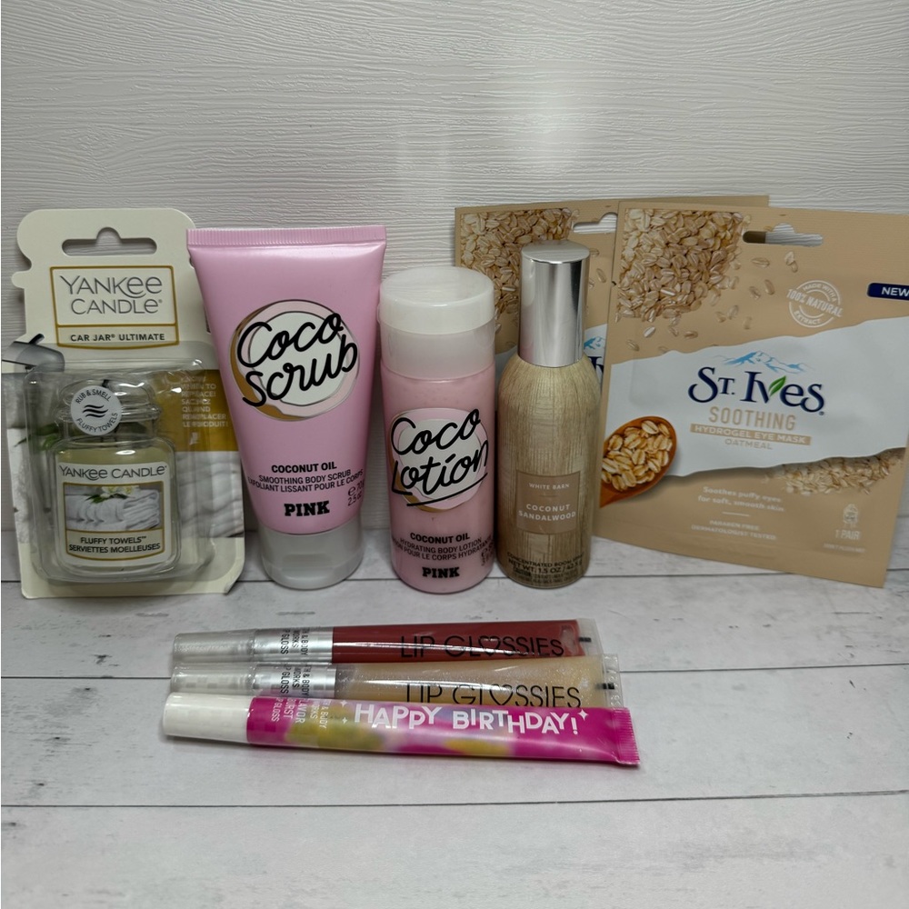 Victoria's Secret Yankee Candle Bath & Body Works Lot Bundle Beauty Set Lotion